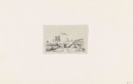Landscape with two figures