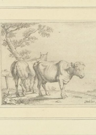 Landscape with Cow and Horse