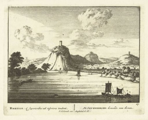 View of the Seven Mountains and the Rhine