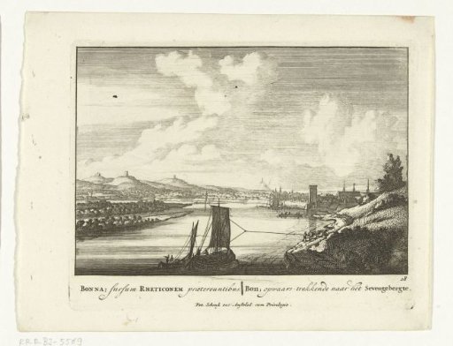 View of Bonn and the Seven Mountains