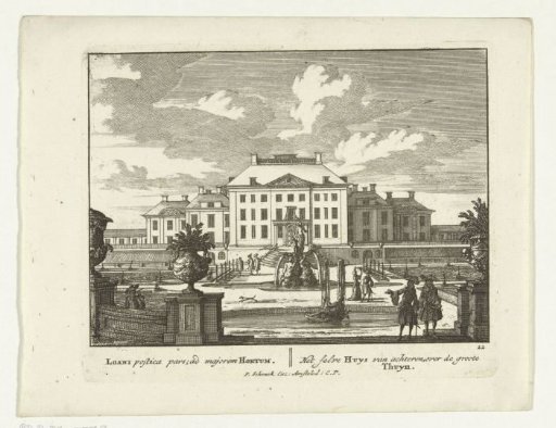 View of the rear of Het Loo Palace