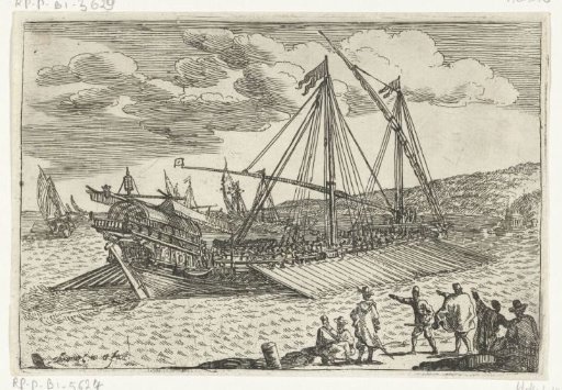 Turkish galley at sea