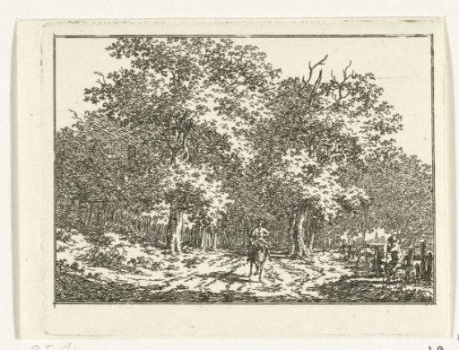 Landscape with a rider