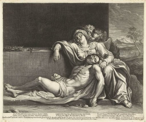 Mary with the Body of Christ