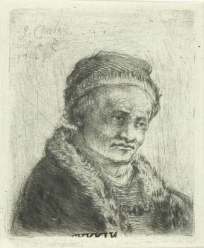 Man with fur collar