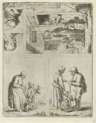 Five scenes of family life
