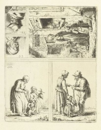 Five scenes of family life
