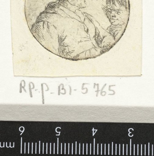Bust of an unknown man with child (version 2)