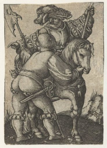 Horseman and Foot Soldier