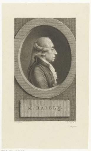 Portrait of the astronomer Jean Sylvain Bailly