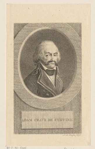 Portrait of Count Adam-Philippe de Custine