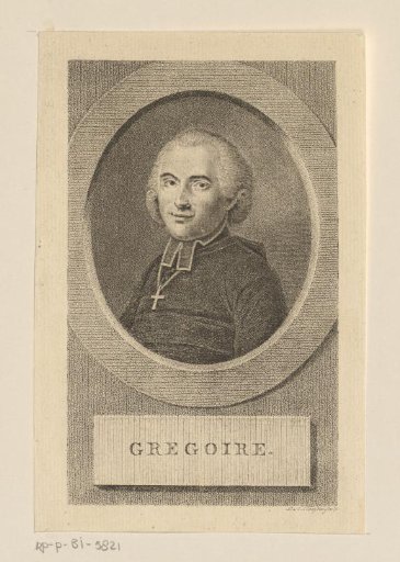 Portrait of Henri Grégoire
