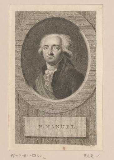 Portrait of Louis Pierre Manuel