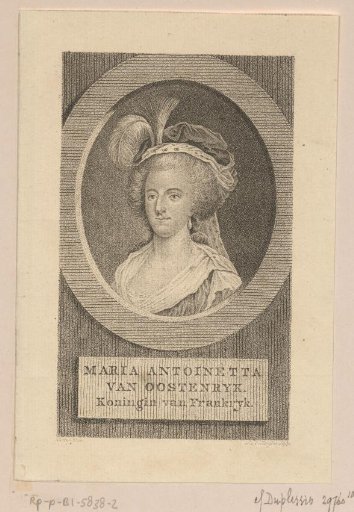 Portrait of Marie Antoinette
