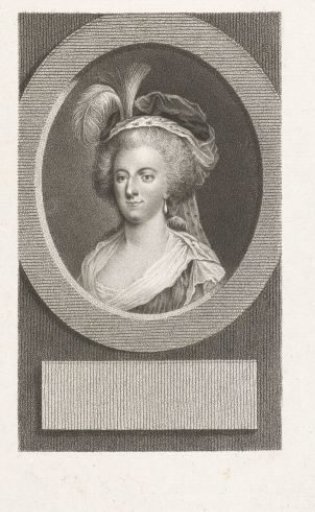 Portrait of Marie Antoinette, Queen of France