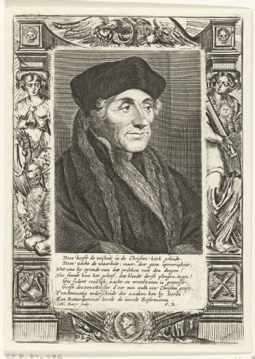 Portrait of Desiderius Erasmus