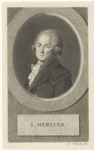 Portrait of Louis-Sébastien Mercier