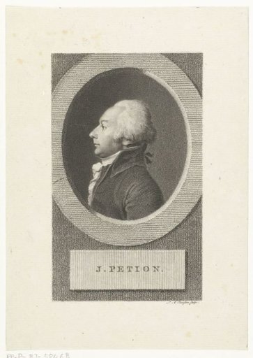 Portrait of Jérôme Pétion de Villeneuve