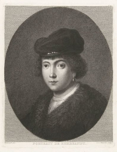Portrait of a young man with a dark cap
