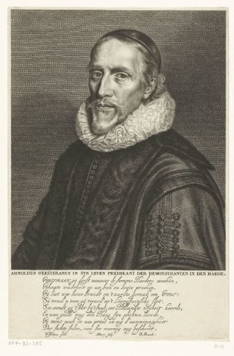 Portrait of Arnoldus Geesteranus