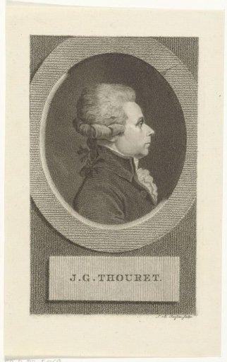 Portrait of Jacques Guillaume Thouret