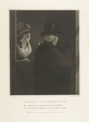 Two Lovers at the Door