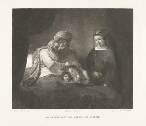 Jacob Blesses Ephraim and Manasseh