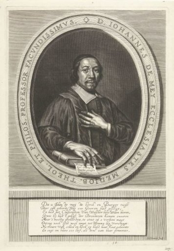 Portrait of Johannes de Mey