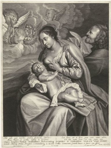 Mary with Child at Breast