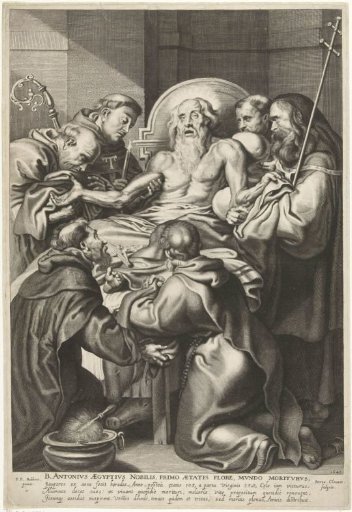 Deathbed of Saint Anthony