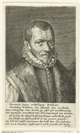 Portrait of Franciscus Junius (I)