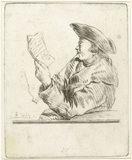 Portrait of the artist Johannes Janson