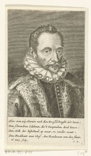 Portrait of Filips van Marnix van Sint-Aldegonde