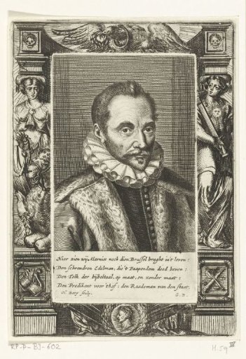Portrait of Filips van Marnix van Sint-Aldegonde