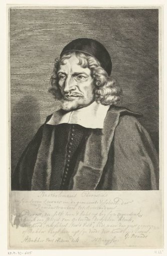 Portrait of Bartholomaeus Prevostius