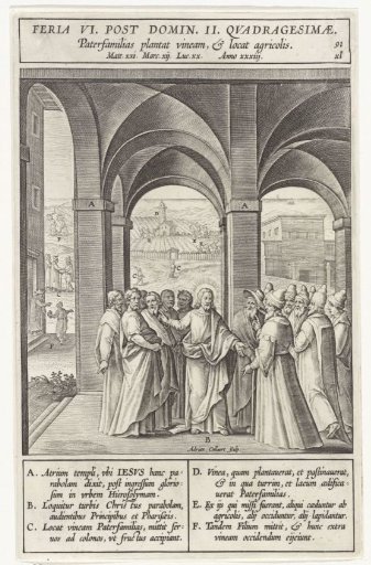 Christ Tells the Parable of the Wicked Tenants