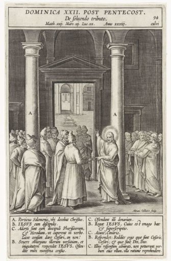 Christ in Debate with the Pharisees Concerning the Tax to the Emperor