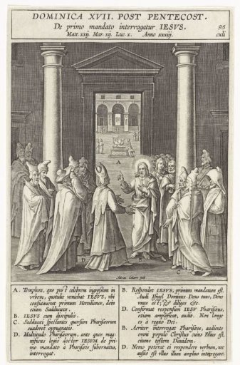 Debate with the Sadducees and the Pharisees
