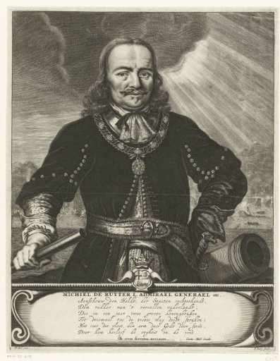 Portrait of Michiel Adriaenszoon de Ruyter