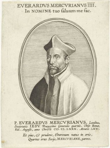 Portrait of Everardus Mercurianus