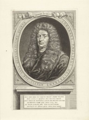Portrait of Johannes Paulinus Olivecrants at the age of 55