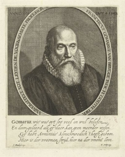 Portrait of Franciscus Gomarus