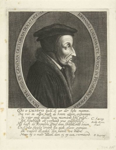 Portrait of Johannes Calvin