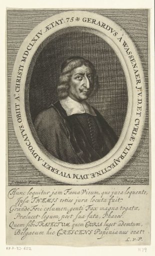 Portrait of Gerard van Wassenaer at the age of 75