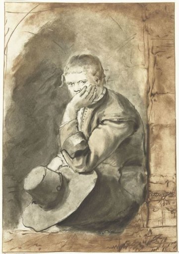 Seated man