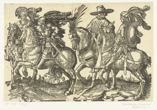 Philip the Good, Charles the Bold and Two Knights