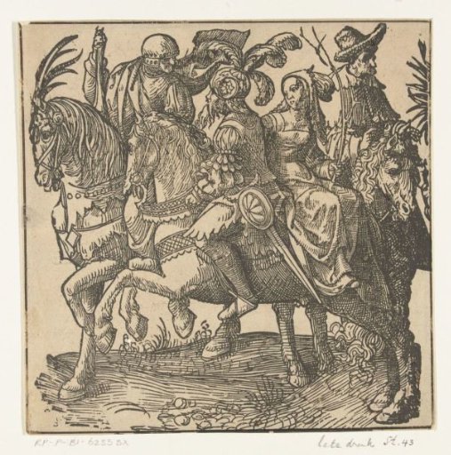 A Group of Four Horsemen