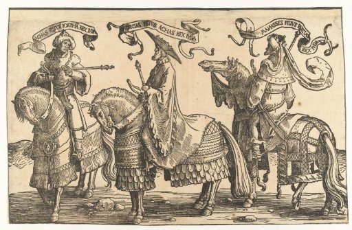 Kings Ahaz, Hezekiah, and Manasseh