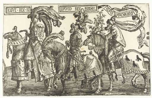 The Heroes Joshua, David, and Judas Maccabaeus