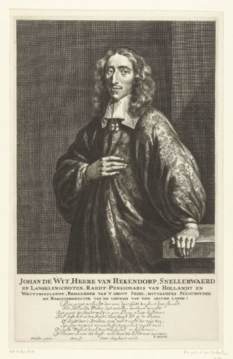 Portrait of Johan de Witt